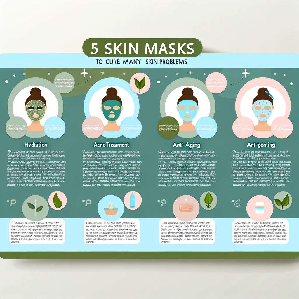 5 Skin Masks to Cure Many Skin Problems